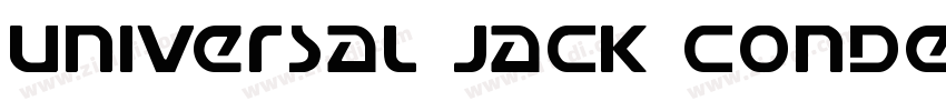 Universal Jack Conde字体转换
